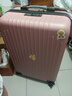 梵地亚行李箱男大容量24英寸万向轮拉杆箱旅行箱包密码箱女皮箱子玫瑰金 实拍图