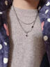 戚小米星芒双层叠戴男士项链男潮锁骨链小众高级感吊坠时尚饰品生日礼物 实拍图