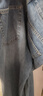 森马（Semir）森柔牛仔|牛仔裤女港风舒适阔腿裤显瘦秋季女生长裤103524124001A 实拍图