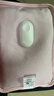 彩虹热水袋暖手宝充电暖宝宝暖水袋注水暖手袋热敷暖肚子 粉色 实拍图