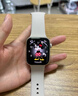 Apple/苹果 Watch Series 10 智能手表GPS款42毫米玫瑰金色铝金属表壳淡桃粉色运动型表带S/M MX1R3CH/B 实拍图