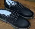 骆驼牌 男士休闲皮鞋磨砂牛皮厚底工装鞋中年爸爸 P13A201013 黑色 41 实拍图