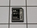 雷克沙（Lexar）64GB SD存储卡 U3 V60 4K数码相机内存卡 读250MB/s 写120MB/s 双排金手指（1667x Pro） 实拍图