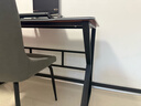 甄严选电脑桌台式电竞桌椅套装组合桌子办公家用桌学习桌书房书桌写字桌 【黑架+黑碳纤纹面】单桌120*60 实拍图