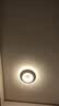 过道灯走廊灯入户玄关灯厨房衣帽间阳台灯具现代简约小吸顶灯 8535-白色圆形-暖光10W 实拍图
