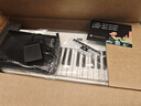 特伦斯（Terence）电钢琴88键折叠电子钢琴儿童初学者考级成人家用钢琴V50便携钢琴 时尚白SE 官方标配+可升降琴架 实拍图