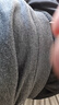 京东京造【可机洗羊毛衫】毛衣针织衫男冬季保暖打底衫外套圆领灰色 2XL 实拍图