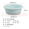 福爱家洗脸盆45cm洗衣洗菜盆泡脚洗脚盆加厚塑料盆婴儿宠物洗澡盆1只装 实拍图