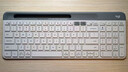 罗技（Logitech）时尚系列 K580 键盘 蓝牙键盘 办公键盘 无线键盘 便携超薄键盘 笔记本键盘 平板键盘 芍药白 实拍图