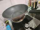 苏泊尔（SUPOR）炒锅 不粘锅平底炒菜锅煎锅32cm电磁炉燃气通用易洁少油烟 实拍图