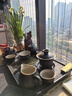 京东京造 茶具套装 功夫茶具套装泡茶器全套壶茶杯高档黑陶提梁壶 17件套 实拍图