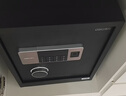 得力保险柜 家用密码保险箱办公财务专用小型保密箱全钢防盗入墙入柜床头保管柜 曜臻AE611高60cm 实拍图