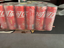 可口可乐（Coca-Cola）零度 Zero 无糖汽水 碳酸饮料 330ml*24摩登罐  实拍图