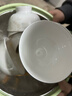 浩雅景德镇高档陶瓷碗具套装陶瓷米饭碗家用雅清4.5英寸高脚碗10个装 实拍图