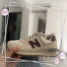 NEW BALANCE休闲鞋女鞋复古舒适秋冬透气轻便百搭运动鞋574系列WL574RCF 37 实拍图