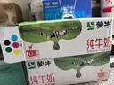 蒙牛全脂纯牛奶200ml*24盒 家庭年货囤货 电商定制 实拍图