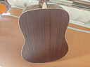 萨伽（SAGA） 吉他sf700单板面单民谣萨迦木吉他入门初学者萨嘎乐器 41英寸D桶SF700原木色圆角 实拍图