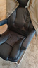 勤一 加厚可躺办公椅子电脑椅家用老板椅弓形麻将椅子午休靠背座椅 皮艺-黑色-可躺 标准款（无脚托+无腰枕） 实拍图