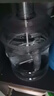拜杰纯净水桶 食品级PC矿泉水桶透明手提式水桶茶水桶 大容量水桶黑盖7.5L 实拍图