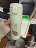 富光保温杯抗菌304不锈钢孕妇学生女儿童便携吸管茶水杯子420ml 实拍图