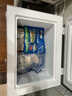 荣事达（Royalstar）小冰柜家用小型冷冻保鲜迷你冷藏商用卧式冷柜单用储母乳柜节能省电 【一级节能 全国联保】单温 106L 实拍图