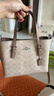 蔻驰（COACH）【品牌直供】女士MOLLIE中号斜挎手托特包CV965新年情人节礼物 实拍图