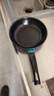 【亏本清仓】韩式麦饭石色不粘锅平底锅铁锅电磁炉不带盖 黑色小煎锅 16cm 实拍图