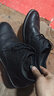 红蜻蜓男鞋商务正装皮鞋男士加绒棉鞋保暖高帮鞋 WTA7376黑色高帮42 实拍图