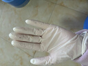 英科医疗（INTCO）一次性手套丁腈手套100只小码加厚餐饮丁晴白色食品级橡胶手套 实拍图