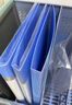 得力（deli）【超级爆款】5只A4金属双强力夹硬文件夹办公用品大容量试卷收纳资料夹诗朗诵签约夹板 33296蓝色 实拍图