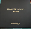 华为 【送礼送健康】HUAWEI WATCH 5 46mm基础款深锖色不锈钢表壳苍穹黑首创X-TAP智感窗eSIM通信手表 实拍图