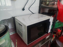 美的（Midea）微波炉烤箱一体机一级能效家用平板式900W变频不锈钢内胆23升机械旋钮简单操作解冻C231 实拍图