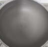 康巴赫第七代真钛蜂窝炒锅0氟涂层家用炒锅不锈钢不粘锅炒菜锅新品 3-4人（含铲+蒸屉） 32cm 实拍图