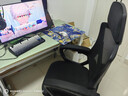 锦汐 电脑椅家用办公椅子靠背人体工学椅学习转椅老板座椅游戏电竞椅 【可后躺】黑框黑网 实拍图