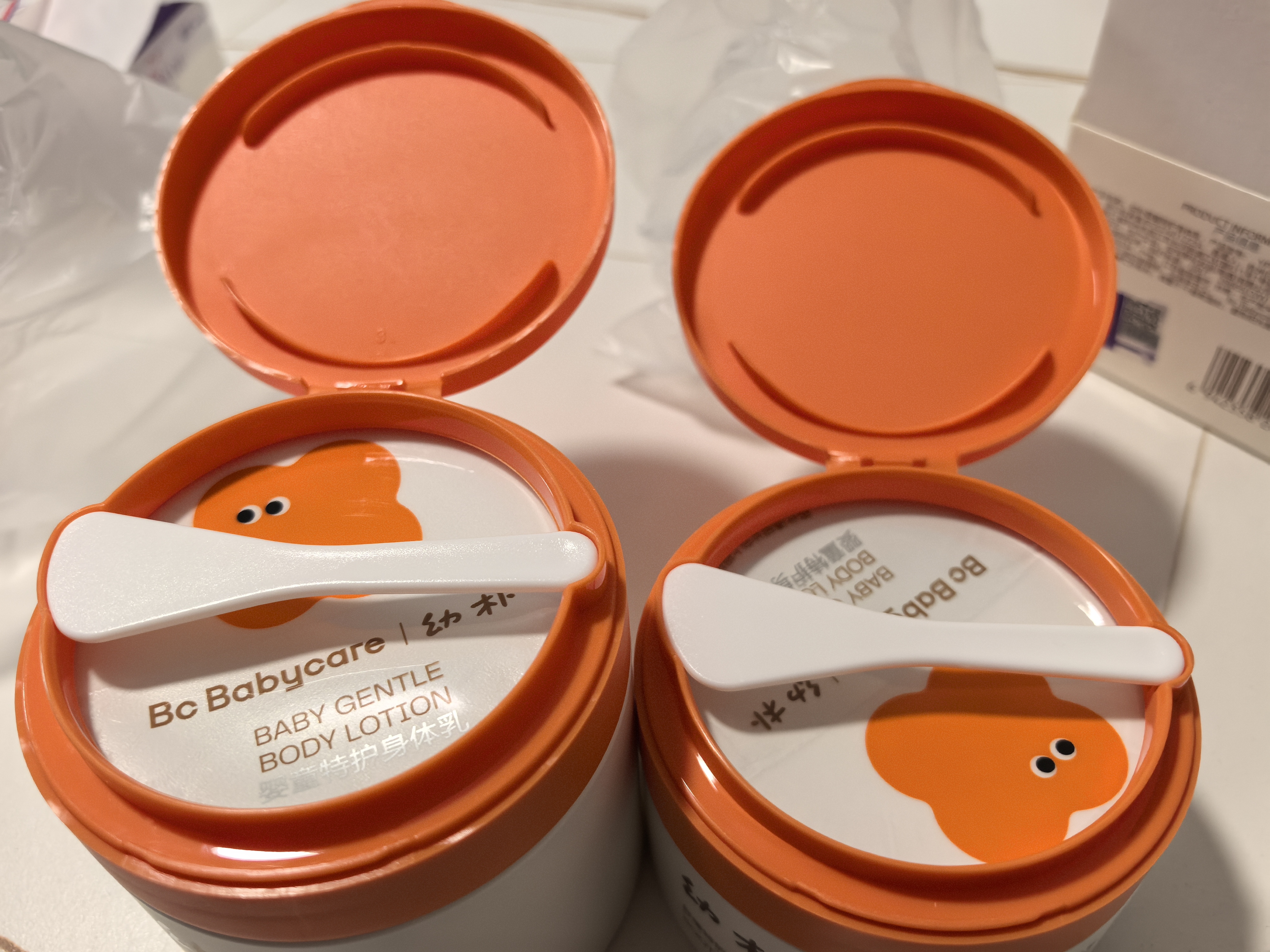 babycare儿童幼朴益生菌特护身体乳400g+身体乳200g秋冬滋润保湿 实拍图