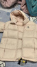 骆驼（CAMEL）【抱抱】冬季户外拒水羽绒服600蓬男女同款加厚连帽保暖面包服 实拍图