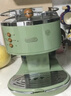 Delonghi/德龙复古系列 ECO310半自动咖啡机家用奶泡一体 泵压式不锈钢锅炉 意式美式拿铁浓缩咖啡 橄榄绿 实拍图