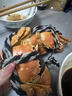 【活蟹】湖鲜阳澄大闸蟹公4.5-4.8两 母3.3-3.6两4对8只去绳足重年货送礼螃蟹礼盒海鲜 实拍图