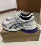亚瑟士ASICS男鞋透气跑鞋运动鞋缓震舒适跑步鞋 GEL-CONTEND 4 白色/银色 43.5 实拍图