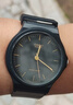 卡西欧手表 学生运动简约石英小黑表 休闲指针防水初高中生手表七夕礼物 MQ-24-1E  店长推荐 实拍图