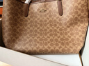 蔻驰（COACH）【品牌直供】女士CITY33大号托特包单肩包CV976新年情人节礼物 实拍图