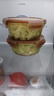 希乐扣Cilock玻璃饭盒 上班族带饭微波炉可加热餐盒保鲜盒冰箱收纳琥珀 中圆*2 实拍图
