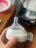 HEGEN海格恩新生儿奶嘴0-6个月以上超软硅胶仿母乳偏心防胀气婴儿奶嘴 【6-9个月】3阶圆孔奶嘴- 2只装 实拍图