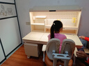 爱果乐咖啡猫2.0儿童学习桌书桌椅套装写字桌专用3-18岁双光源集成护眼 实拍图