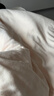 雅鹿牛奶绒四件套冬季加厚保暖珊瑚绒床单被套法兰绒床笠被罩床上用品 繁花-奶白【加厚加绒 适合裸睡】 1.8m 床单款 四件套-被套200*230cm 实拍图
