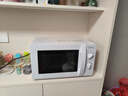 美的（Midea）快捷微波炉 家用小型 360°转盘加热 旋钮操控 易洁内胆（M1-L213B） 实拍图