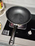 九阳（Joyoung） 不粘锅炒锅家用电磁炉炒菜锅燃气煤气灶通用具厨房炊具 明火燃气专用 28cm 实拍图