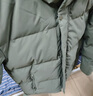 京东京造羽绒服男鸭绒加厚防寒工装面包服防泼水冬季外套短款 橄榄绿 2XL 实拍图