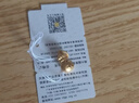 周六福（ZLF）  黄金吊坠女款硬金经典福袋足金挂坠 定价 代代平安 0.73g 实拍图