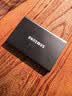 三星（SAMSUNG）T7 移动固态硬盘 读速1050MB/s安卓手机电脑通用PSSD 电脑扩容 重约58g 轻巧便携 太空灰 4T 实拍图